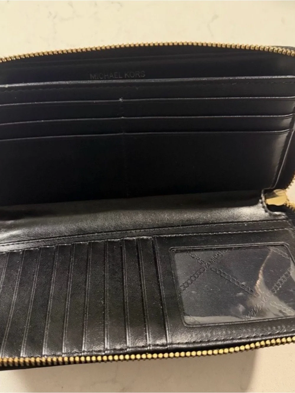 Michael Kors compact saffiano